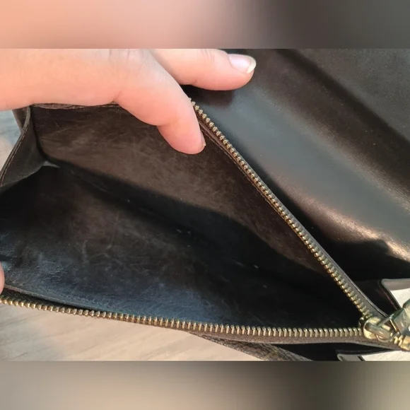 Authentic Louis Vuitton Long Wallet Monogram Vintage - Picture 9 of 13